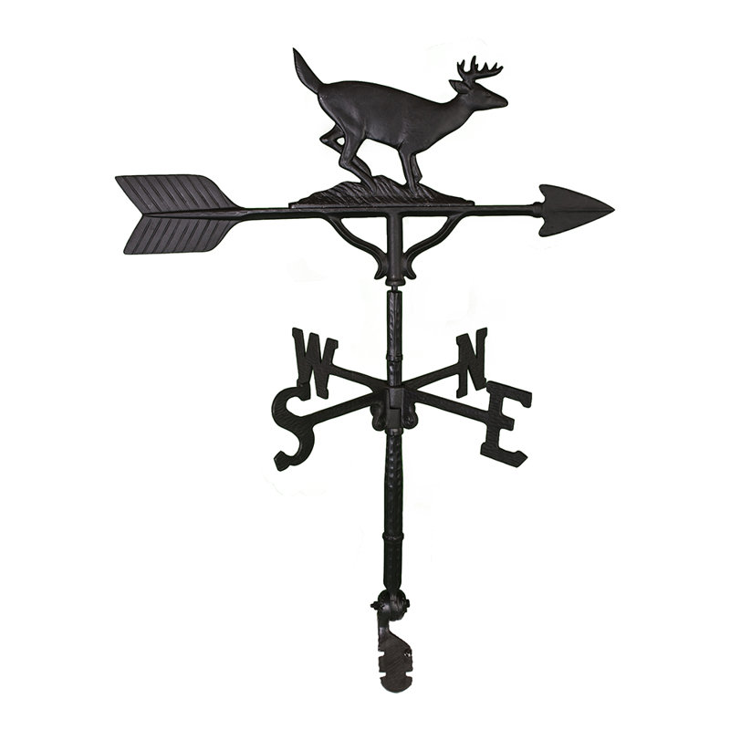 Buck Weathervane, Black