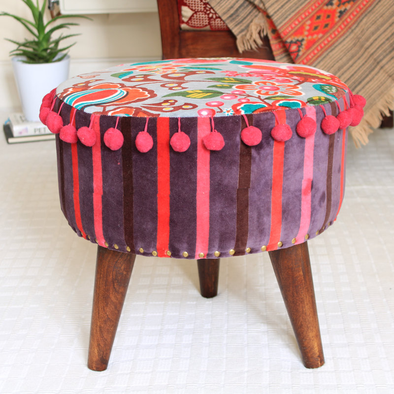 Mcphearson Solid Wood Accent Stool