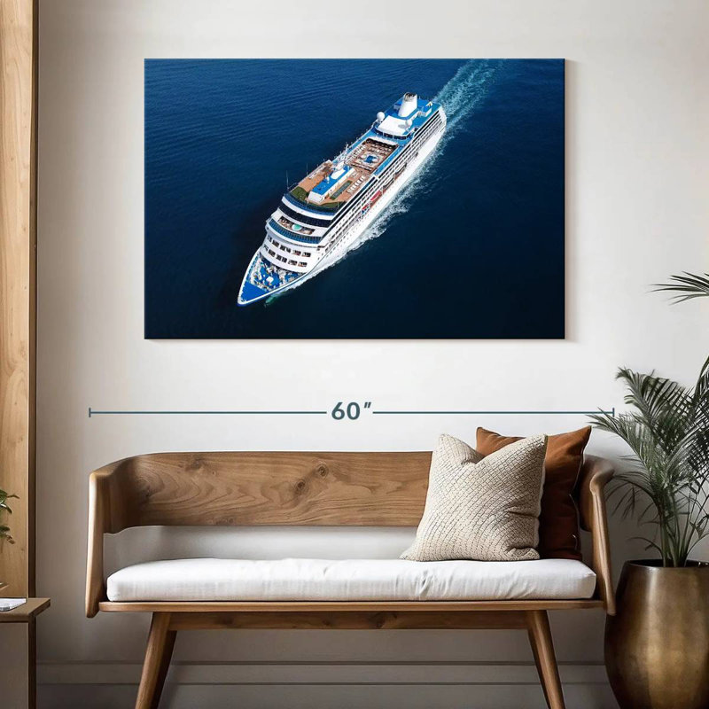 Bateau de luxe Mehar, H 32 po x l 48 po