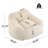 Indoor Armchair Style Bean Bag, Beige