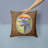 Irish Wolfhound Reversible Throw Pillow