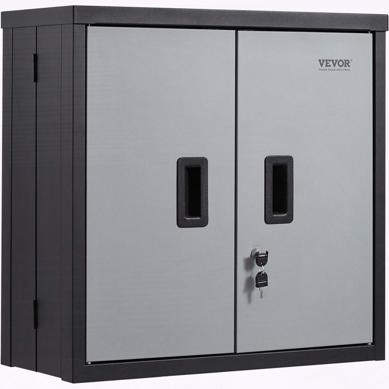 Armoire murale pliable avec tablette réglable, capacité de charge de 240 lb