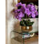 Roberi Gold Bowl With Light Purple Orchids-699514867