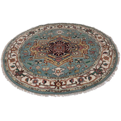 Katelina Oriental Area Rug in Blue