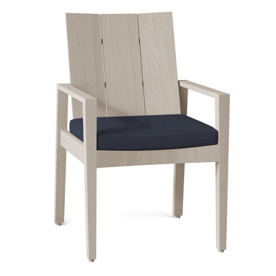 Ashland Patio Dining Armchair with Cushions