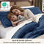 Ensemble d'édredon plissé en microfibre pré-lavé Best vendeur - 89GSM-105529480-105529494