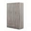 Élégante garde-robe à trois portes avec rangement spacieux et fabrication durable