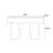 American style retro simple console table-1643247610