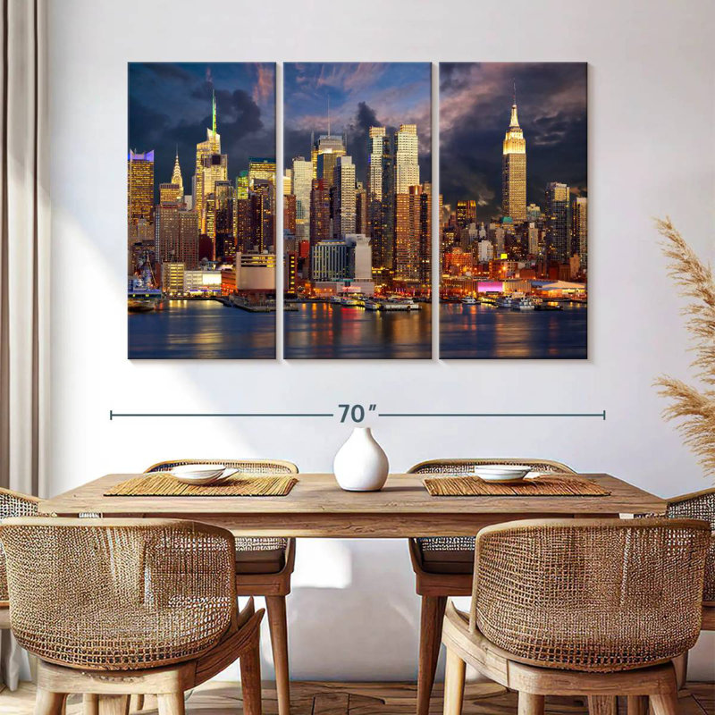 Horizon de Sebbie Midtown Manhattan, H 42 po x l 65 po