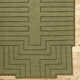 Loretto Hand Loomed Wool Green Rug