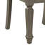 Chaise d'appoint en lin Zumala (ensemble de 2)