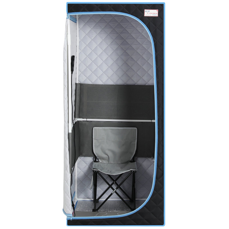 Tente de sauna traditionnelle pour une personne, Noir