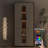 Tall Display Cabinet with LED Lights