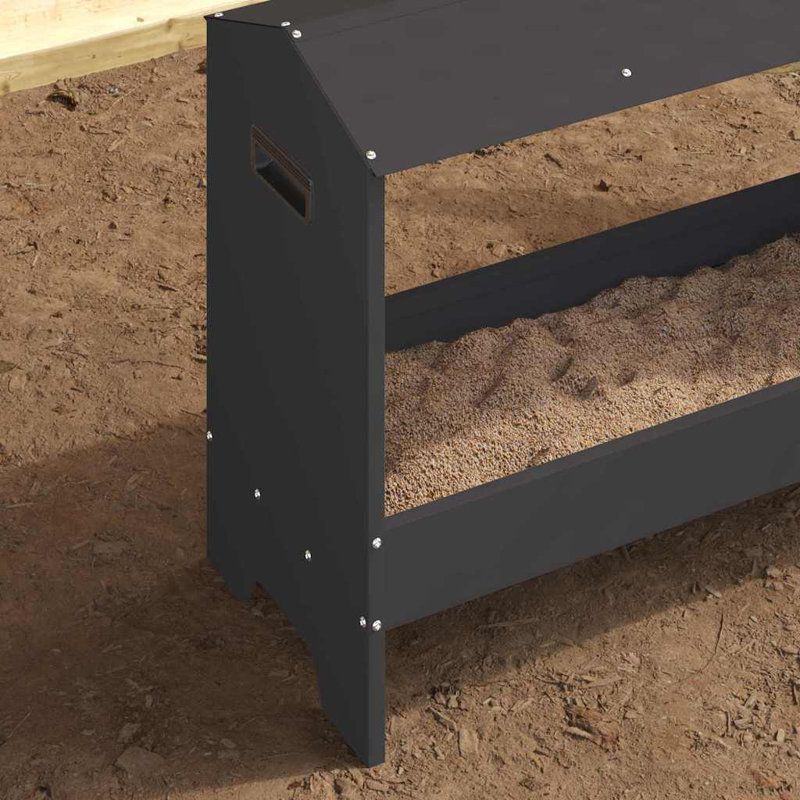 Cold-Rolled Steel Feeder, Black