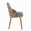 Ensemble de 2 chaises de salle à manger et chaises d'intérieur avec pieds en bois-131670411-131670413