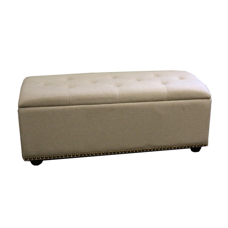 45.5" Long Storage Bench With 3 Seating