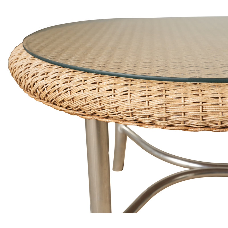 Weekend Retreat Outdoor Oval Coffee Table, Ebony