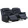 Emryn 71.7'' Wide Modern and Overstuffed Breathable Vegan Leather Manual Reclining Loveseat Sofa with Cup Holder and Storage