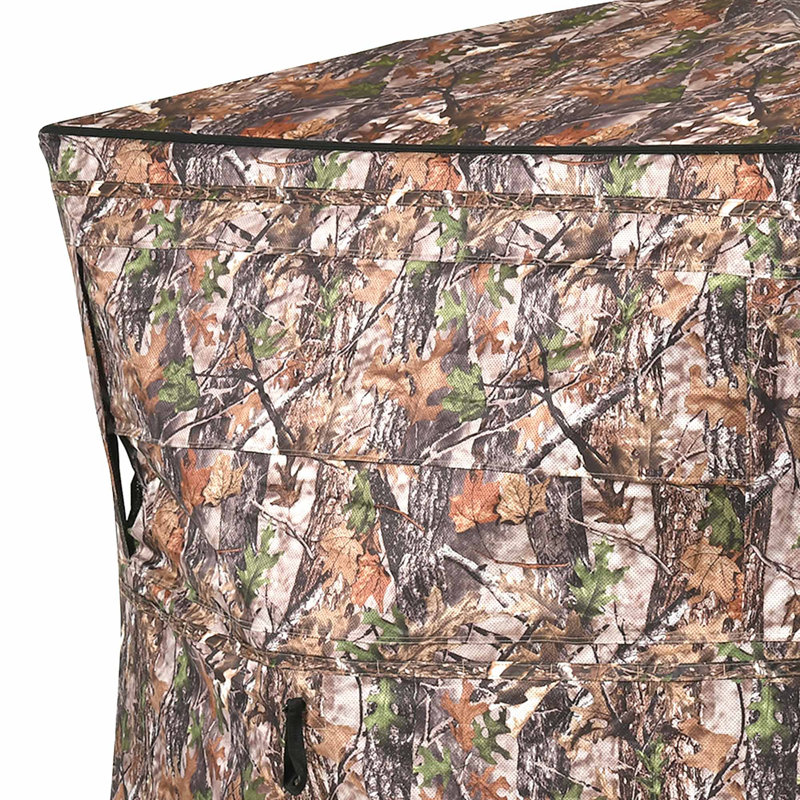 Store de chasse Balconera avec 1 fauteuil de chasse, porte battante