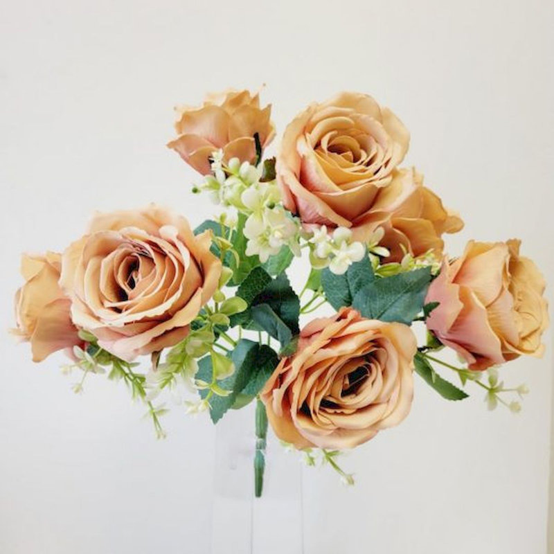 Fabric Rose Arrangement