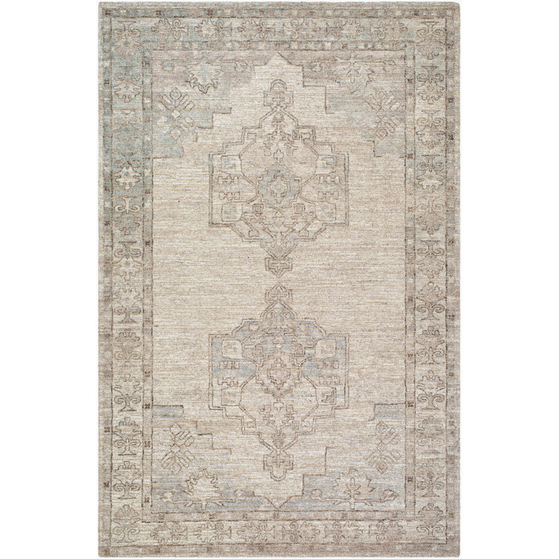 Tapis fait à la main Veil, Rectangle 9' x 6'