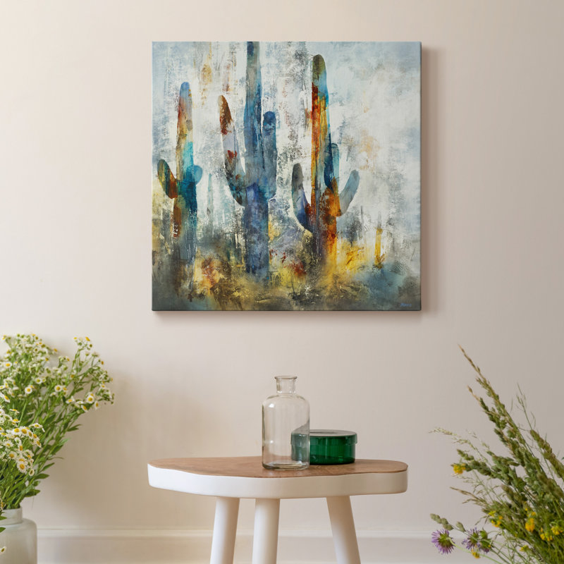 «Saguaro Forest», reproduction sur toile tendue, H 24 po x l 24 po x P 1,5 po