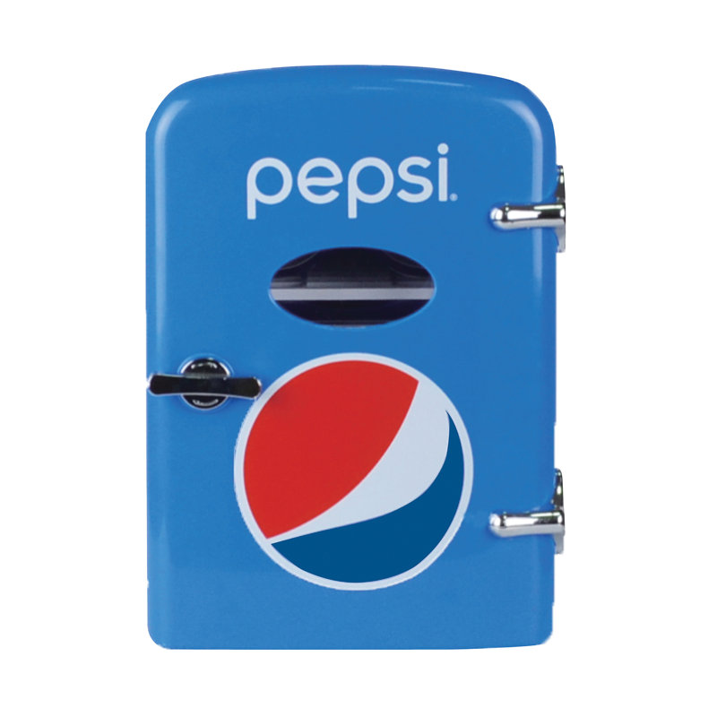 Pepsi 7.2'' W 6 Cans (12 oz.) 0.5 Cubic Feet Outdoor Rated Beverage Cooler