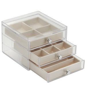 Dotted Line™ Alysa Jewelry Box + Drawers & Reviews