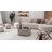 Farmhouse Coffee Table with Storage, Large Square Coffee Table,Brown