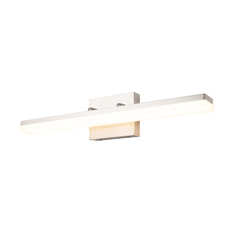 Barre d'éclairage de salle de bain 24 lumières DEL 24 W à intensité variable 24 W Alfonzia, Blanc chaud 3 000 K