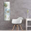 Art mural en métal luxueux «My Greenhouse Flowers IX» par Lisa Audit, 16 po x 48 po