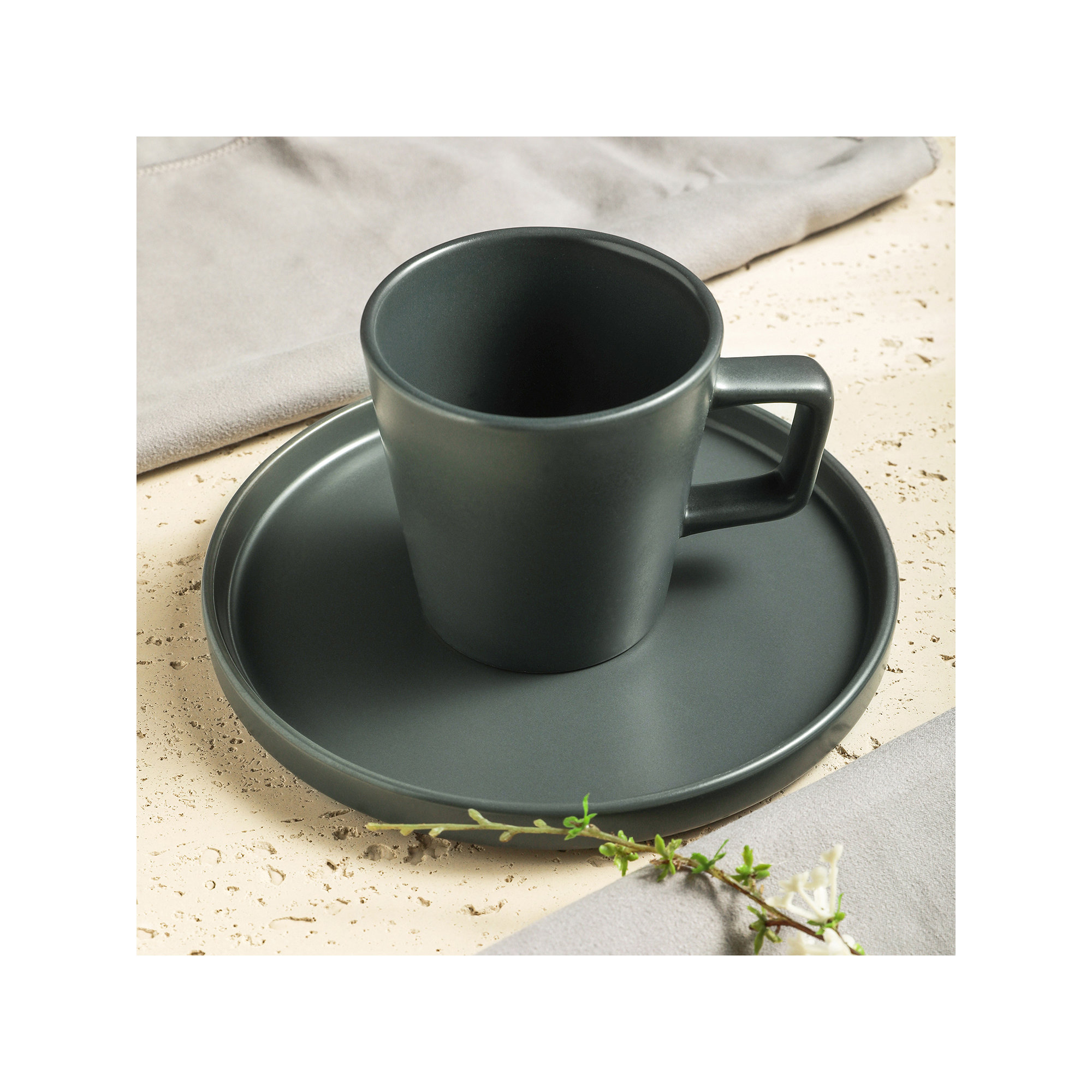 Celina Dinnerware Set, Matt Gray, 16