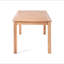 Table de salle à manger d'extérieur extensible en bois d'acacia, naturel-1354668668