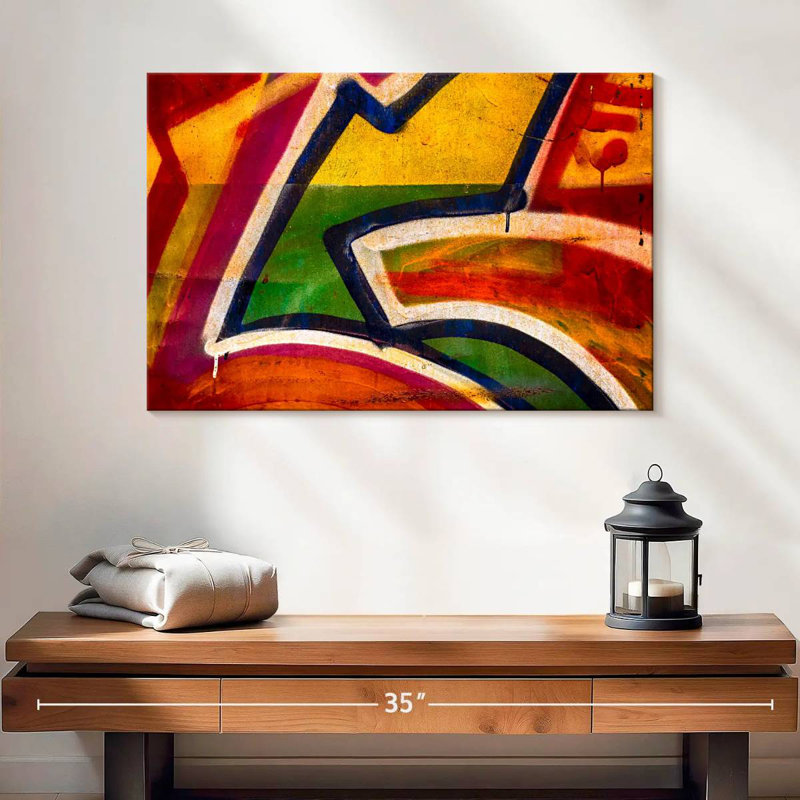 Abstrait tribal I, 16" H x 24" W