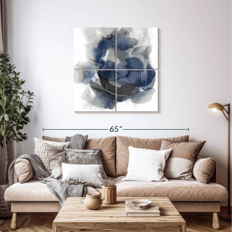 Avery Indigo Flow II, 38" H x 38" W