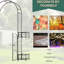 Tonnelle de jardin Outsunny