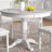 5 Pieces Dining Table and Chairs Set, Kitchen Room Solid Wood Table with 4 Chairs