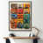Black Floater Framed