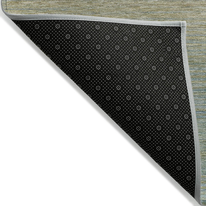 Tapis intérieur / extérieur bleu Zeyna, 5 pi x 7 pi 6 po