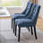 Linen Upholstered Tufted Dining Chairs with Solid Wood Legs Set of 2-1677507606-1677507604