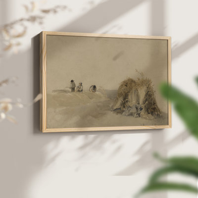 Paysages rétro-DCxxxv-reproduction encadrée - réversible