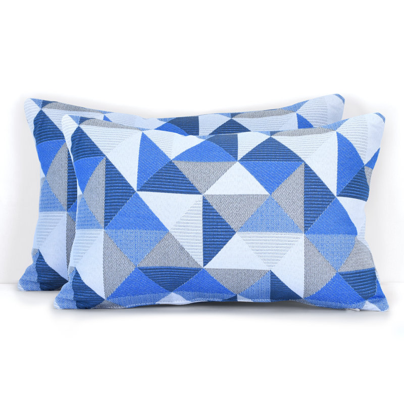 Coussin lombaire intérieur / extérieur Pacifica, Bleu