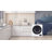 BCDPW Series BLACK+DECKER Compact Clothes Dryer, 1.5 Cu. Ft. 850W Electric Dryer, 120V Vented Portable Dryer