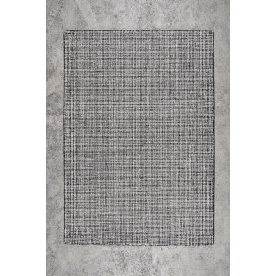 Rectangle 170 cm x 240 cm Geometric Hand Woven Area Rug