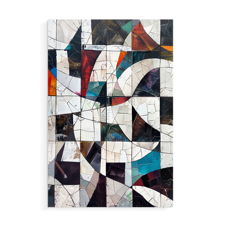 Série ABSTRACT - impression sur toile seulement - non encadrée, H 27 po x l 18 po