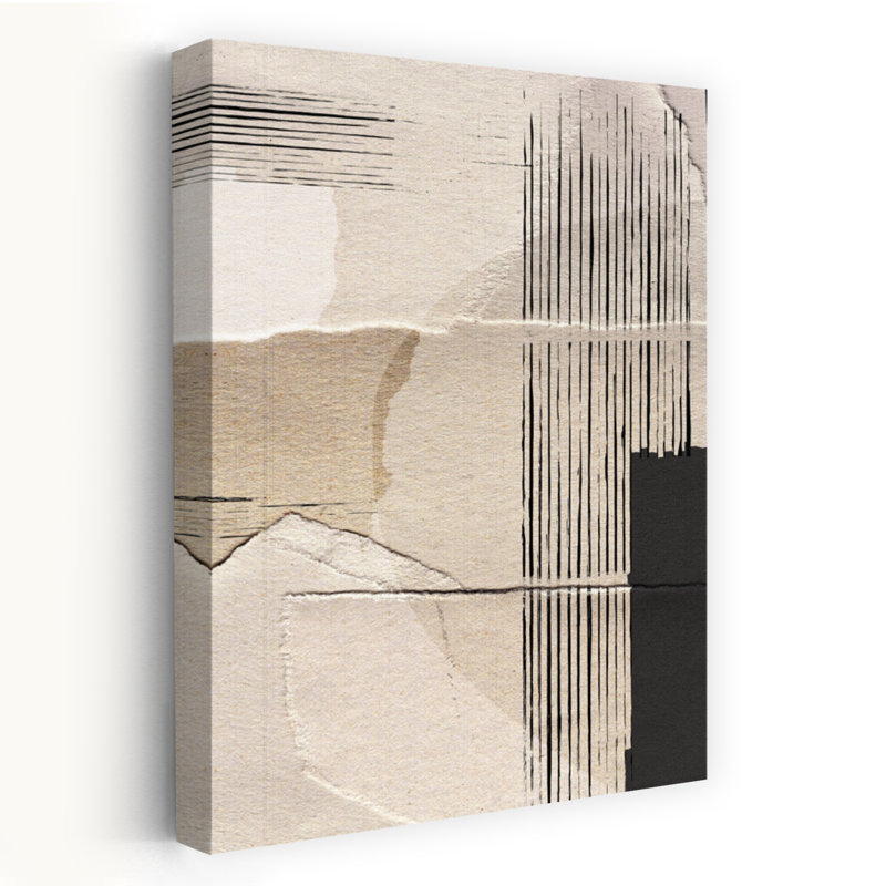 Art contemporain contemporain abstrait, H 24 po x l 16 po