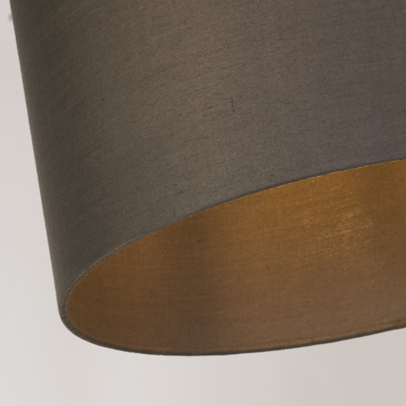 20cm H Fabric And Mild Steel Traditional, Grey