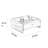 Acrylic Coffee Table with Storage-103024351