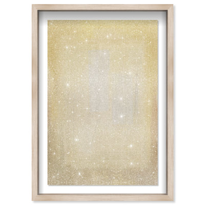 Golden Haze Framed Graphic Art