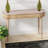 Oblong 45" Mid-Century Modern Writing Desk, Natural -119603053